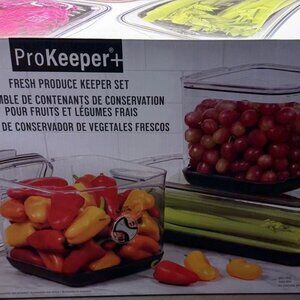 Prokeeper+ 3 Piece Fresh Produce Keeper Set